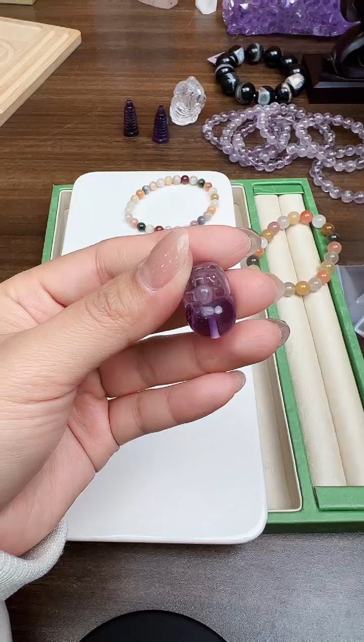 未镶嵌珠宝半成品水晶悦4084