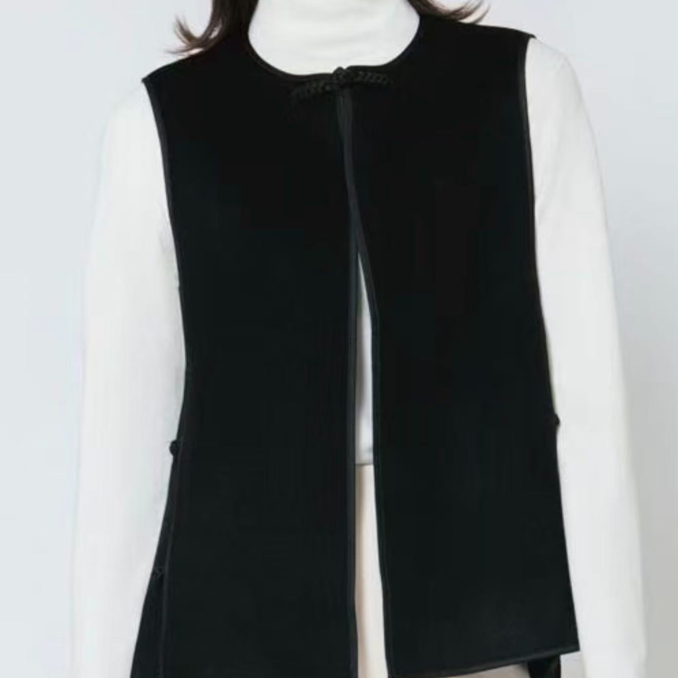 拾梦--新中式提花秋季马夹无袖国潮中式复古百搭时尚马甲