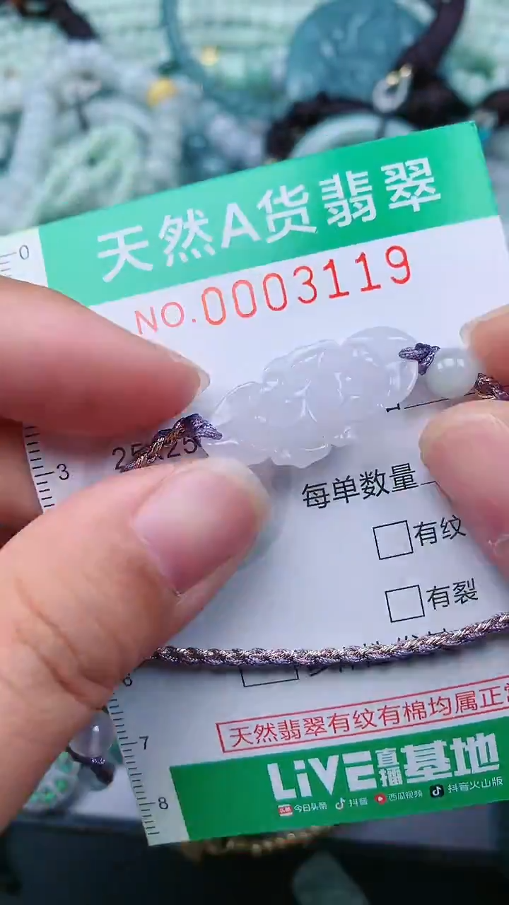 颈饰未镶嵌翡翠.0003119