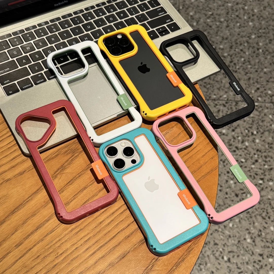BANCA【镂空无边框】新款适用iPhone15/14手机壳13防摔苹果16promax