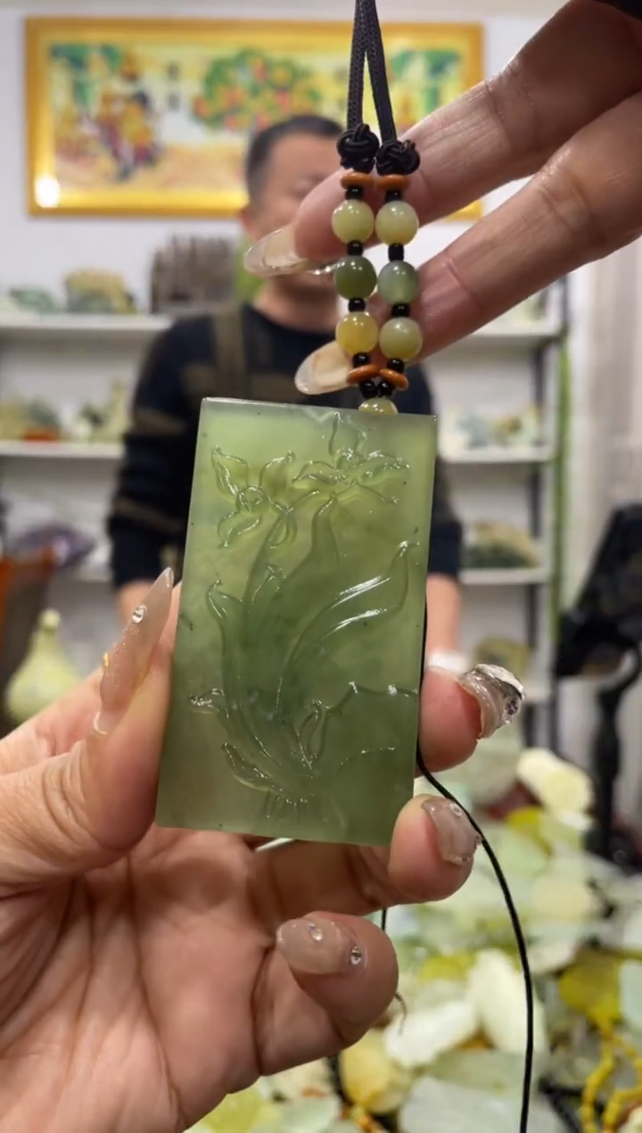 【闪购商品】岫玉吊坠未镶嵌           