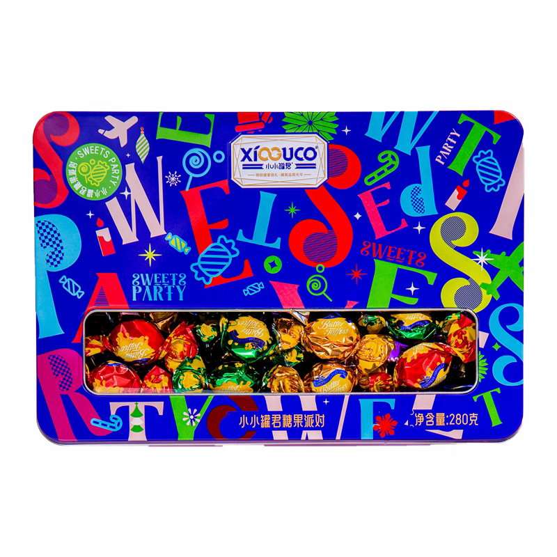 至尊帝皇小小罐君糖果派对280g礼盒