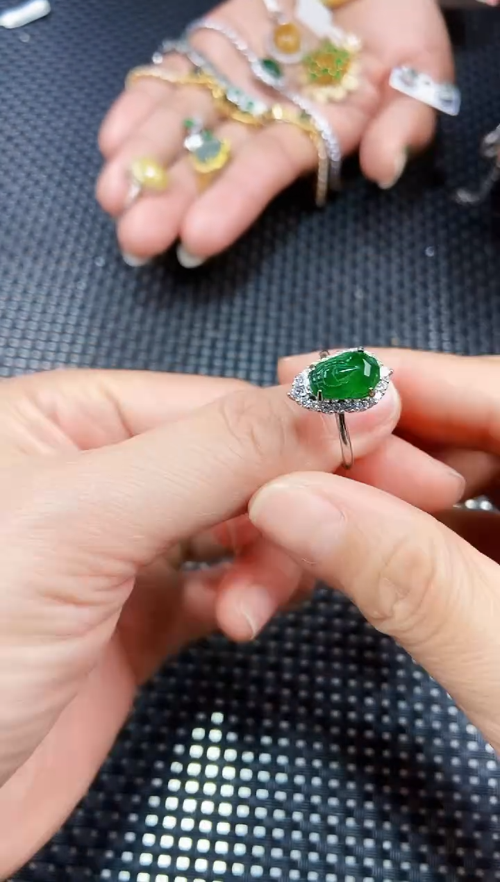 【闪购商品】翡翠戒指未镶嵌111111111