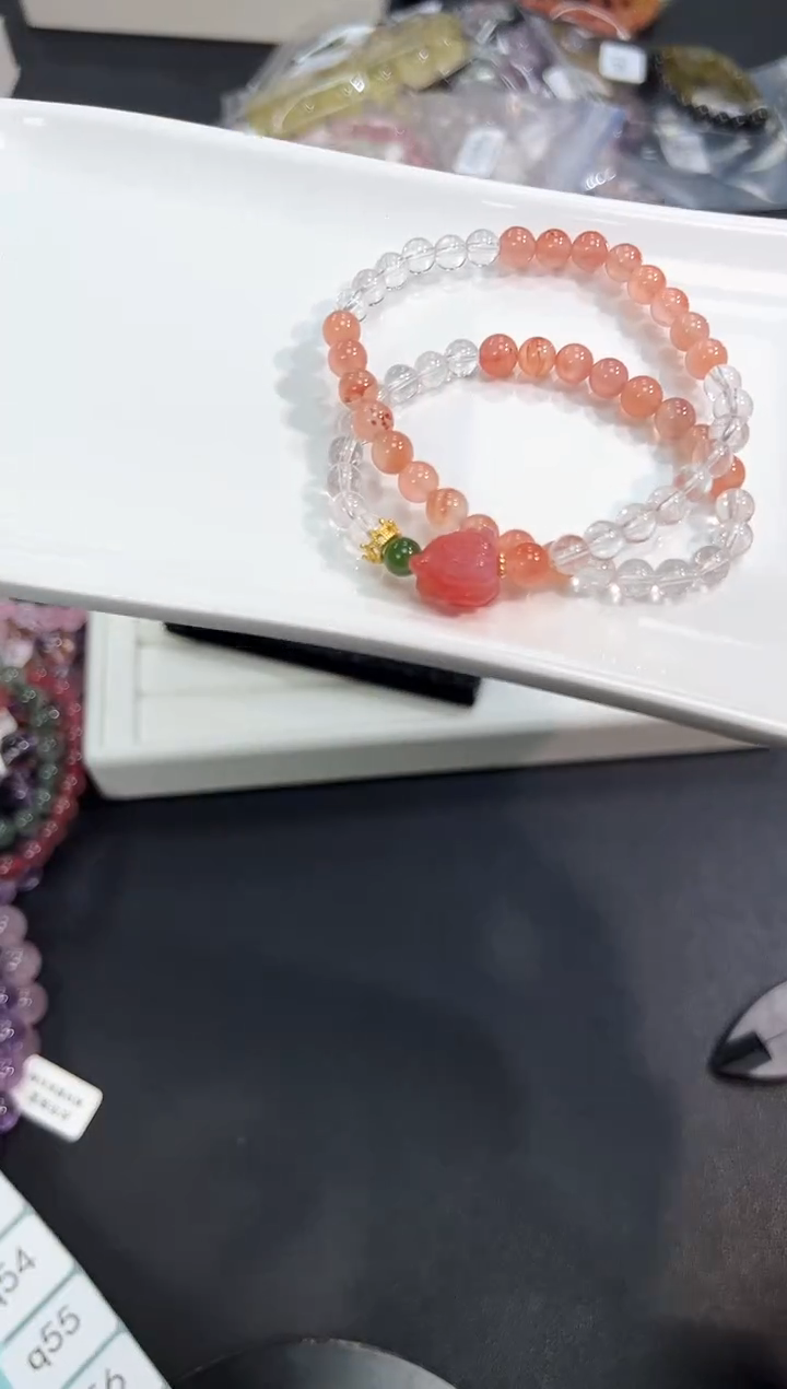 【闪购商品】水晶手串未镶嵌49q多样性发其一/1条默认微瑕