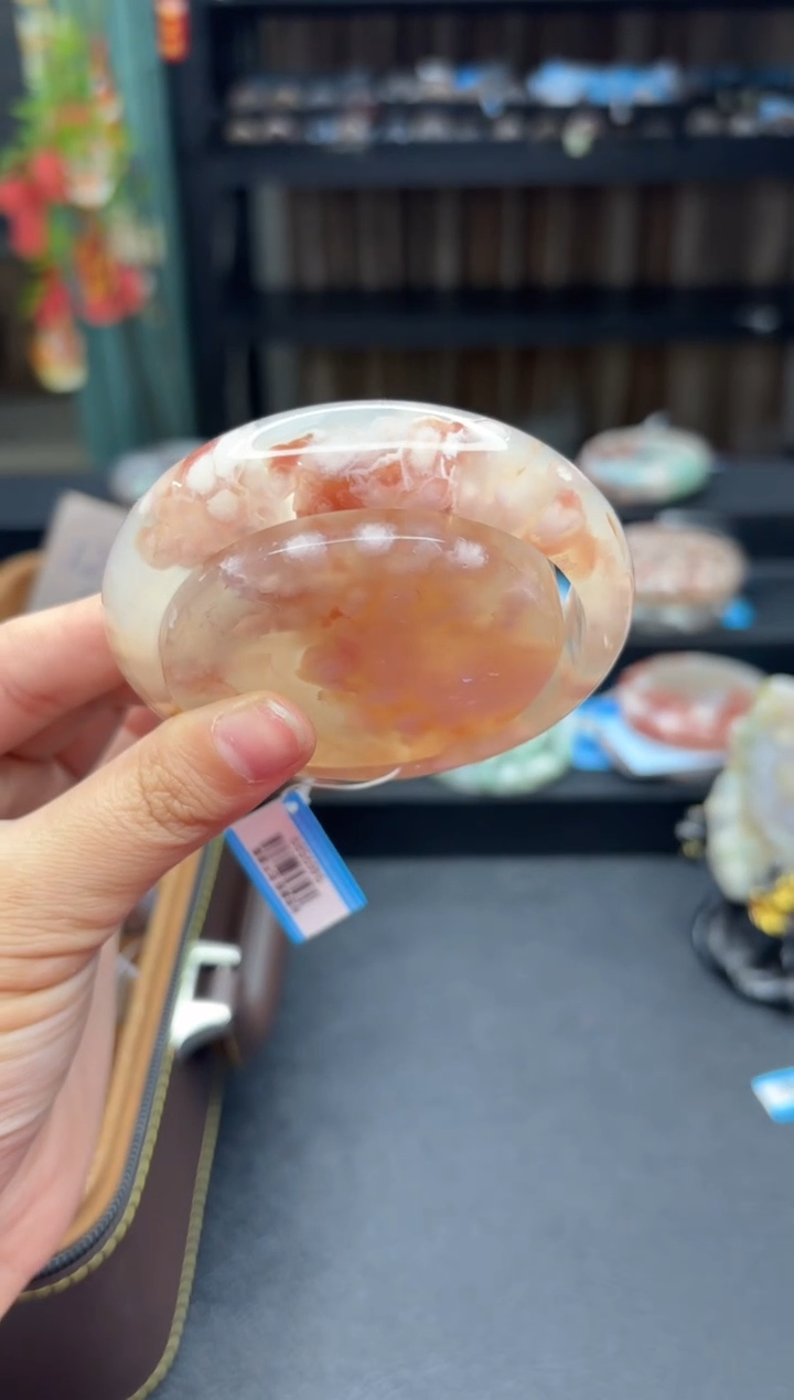 【闪购商品】石英质玉手镯未镶嵌218（62圈赠送镯心）