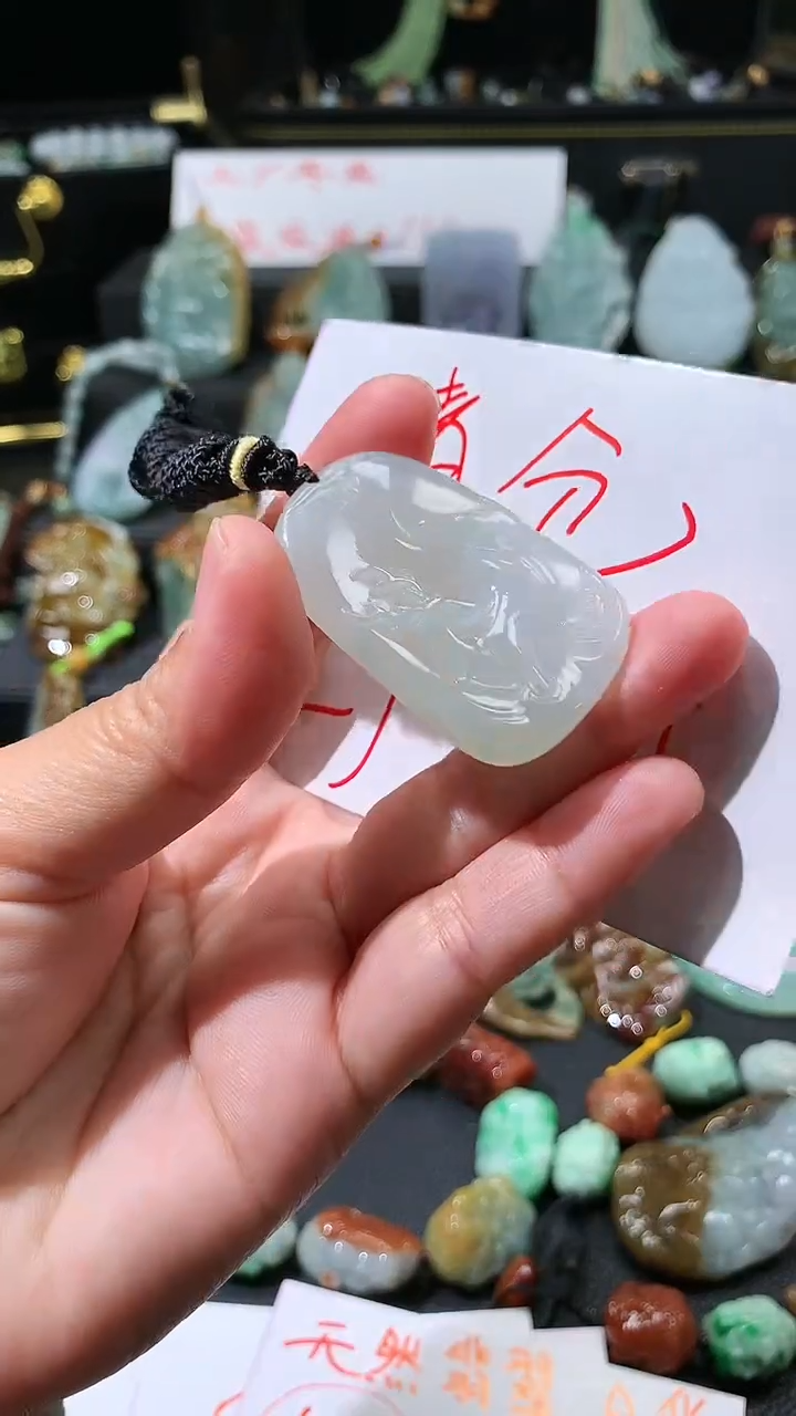 【闪购商品】翡翠颈饰未镶嵌挂件