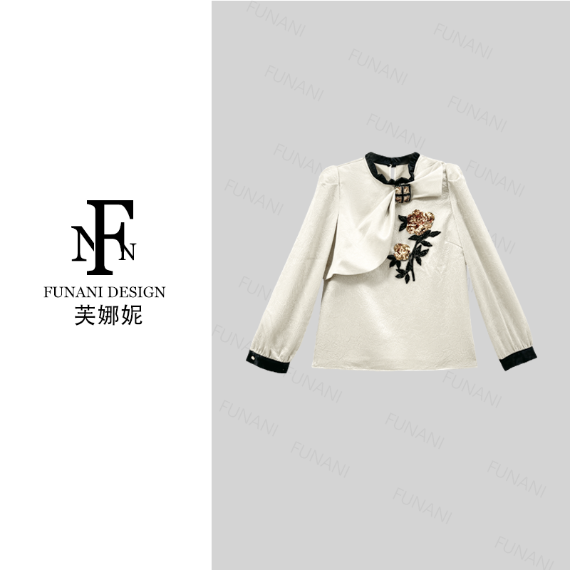 FNN【鎏金岁月】2025新款休闲洋气衣服女穿搭气质女装套装F2530080