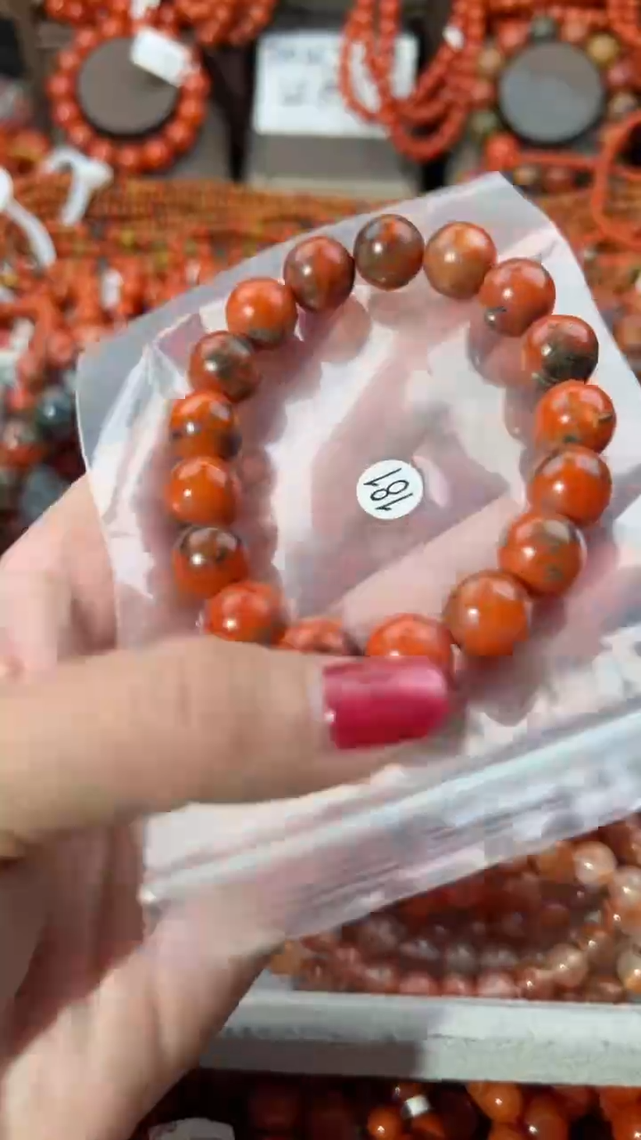 【闪购商品】南红玛瑙手串未镶嵌12+