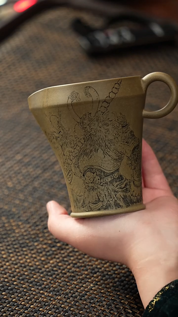 【闪购商品】紫砂茶杯非遗茶器-牛魔王公道