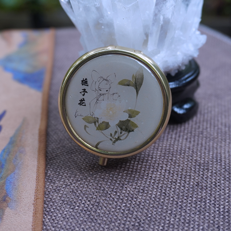 [新款]栀子花 清新甜美奶油香古法香膏10克持久随身涂抹式香水