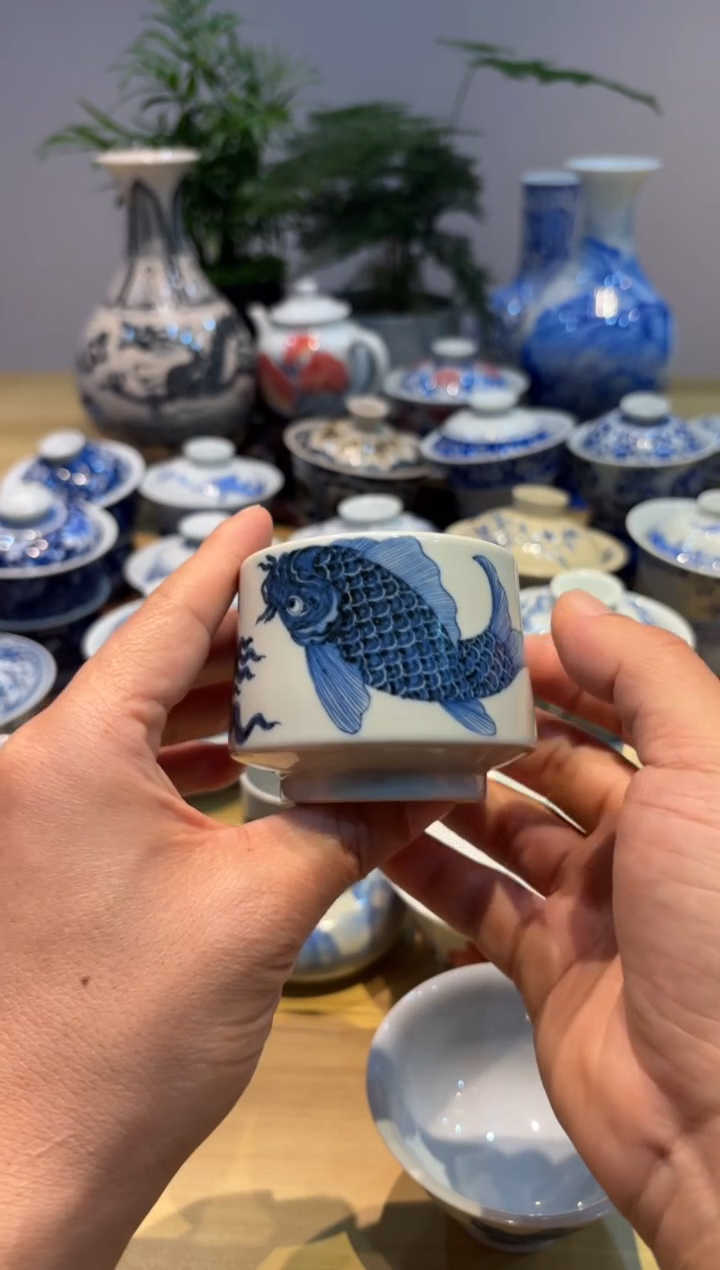 【闪购商品】景德镇手绘茶具........