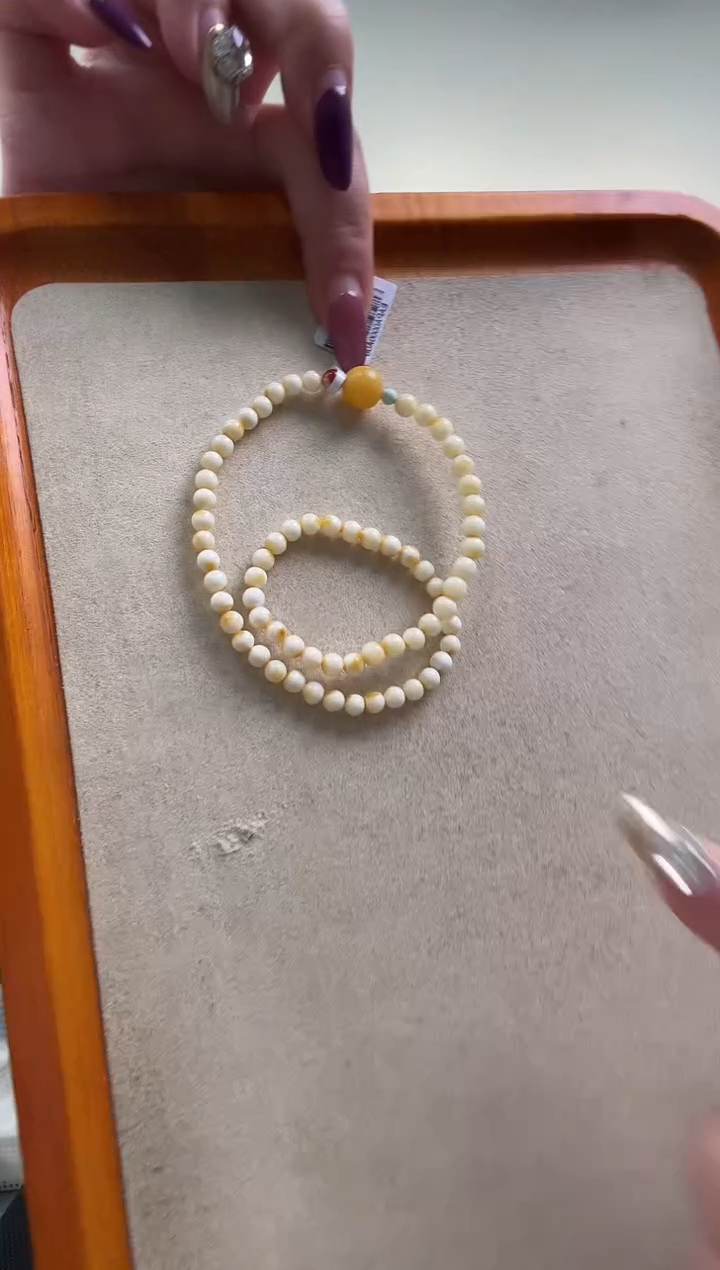 【闪购商品】琥珀手链未镶嵌55