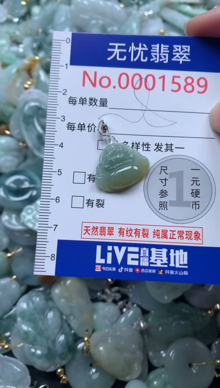 颈饰未镶嵌翡翠1589