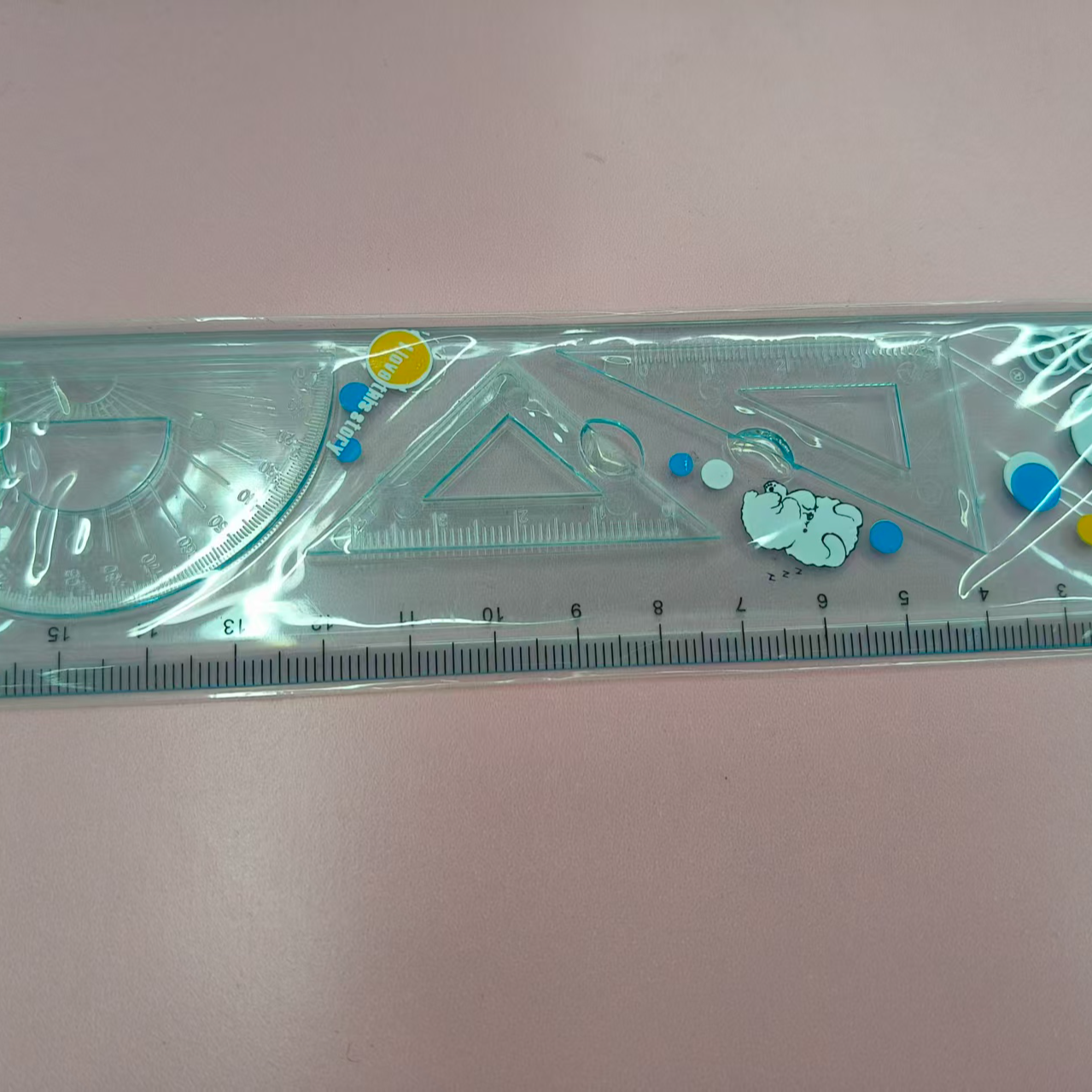 校园学生专用直尺18cm1个（福利）