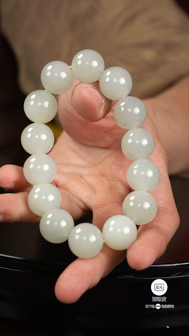 和田玉未镶嵌把件047手串