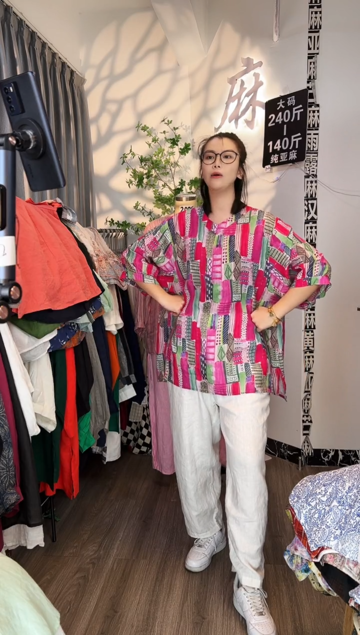 亚麻大码女装系列。140斤-240斤