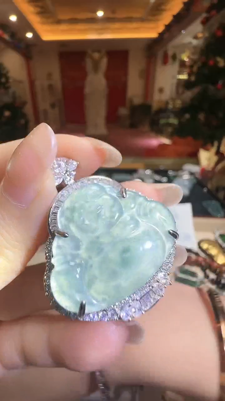 【闪购商品】翡翠吊坠(不含链)未镶嵌翡翠