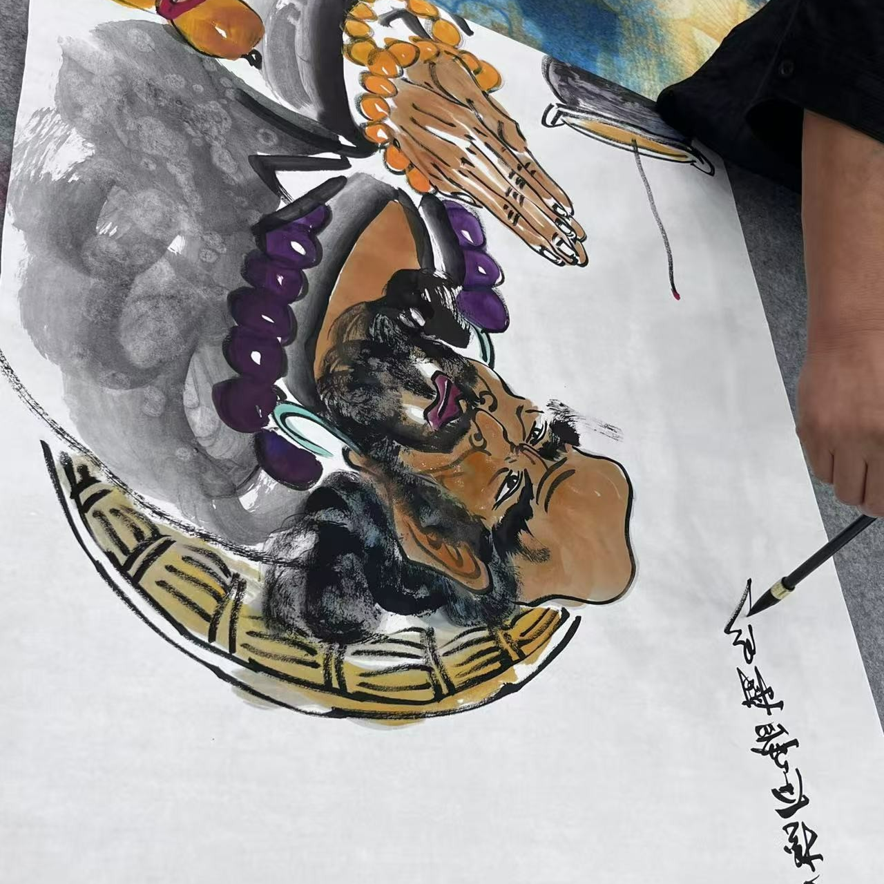 橱窗展示/文峰美术/徐文清/宣纸国画/带证书