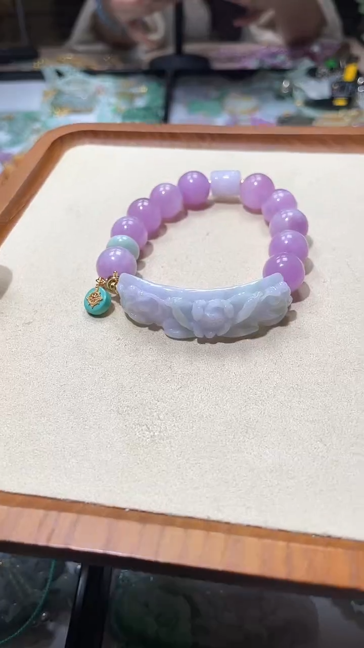 【闪购商品】翡翠手链未镶嵌手牌