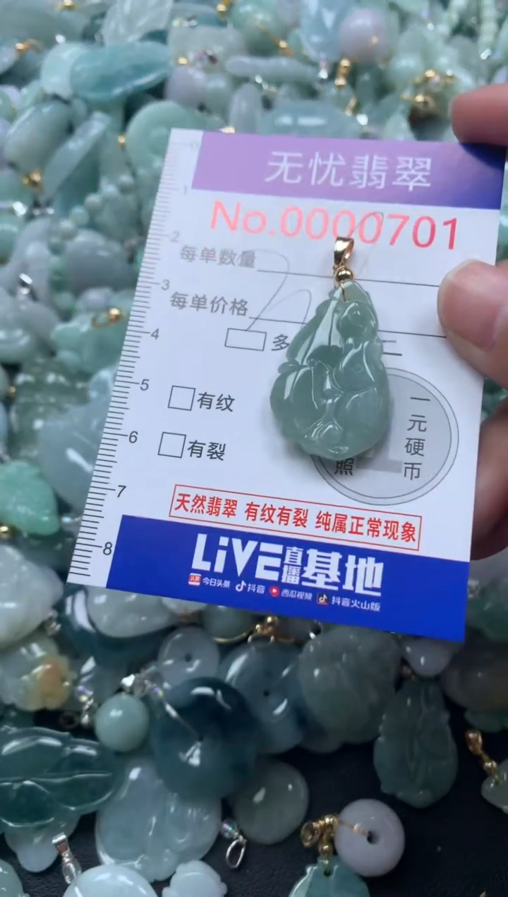 颈饰未镶嵌翡翠701