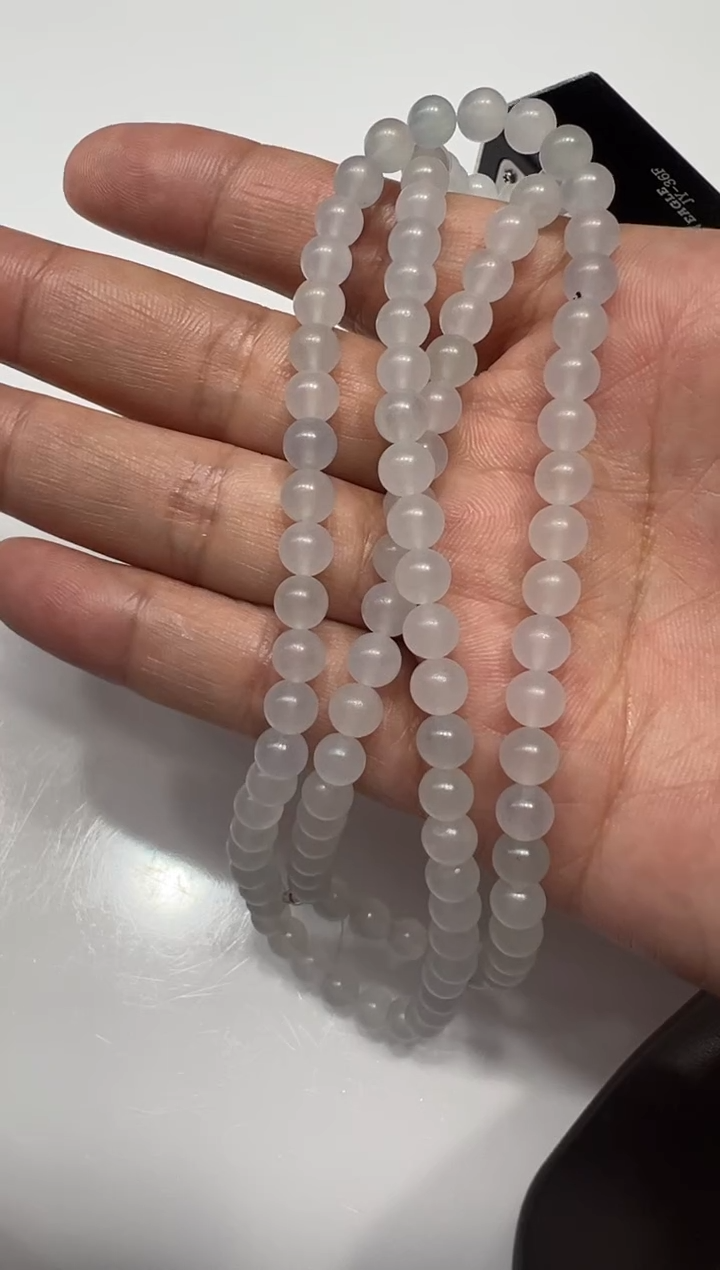 未镶嵌定制翡翠珠串