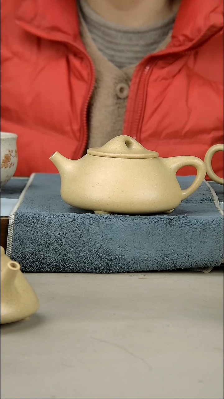 茶壶紫砂虎*240景周石瓢本绿