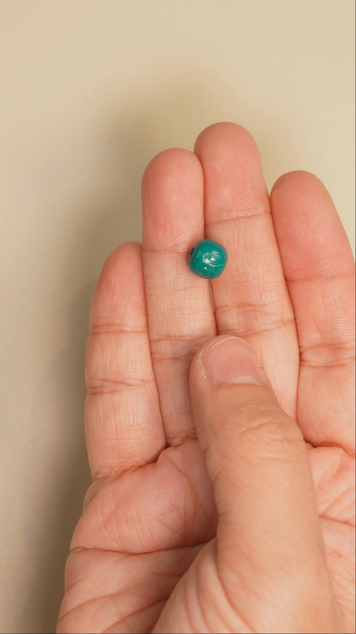 未镶嵌绿松石配珠松石配珠