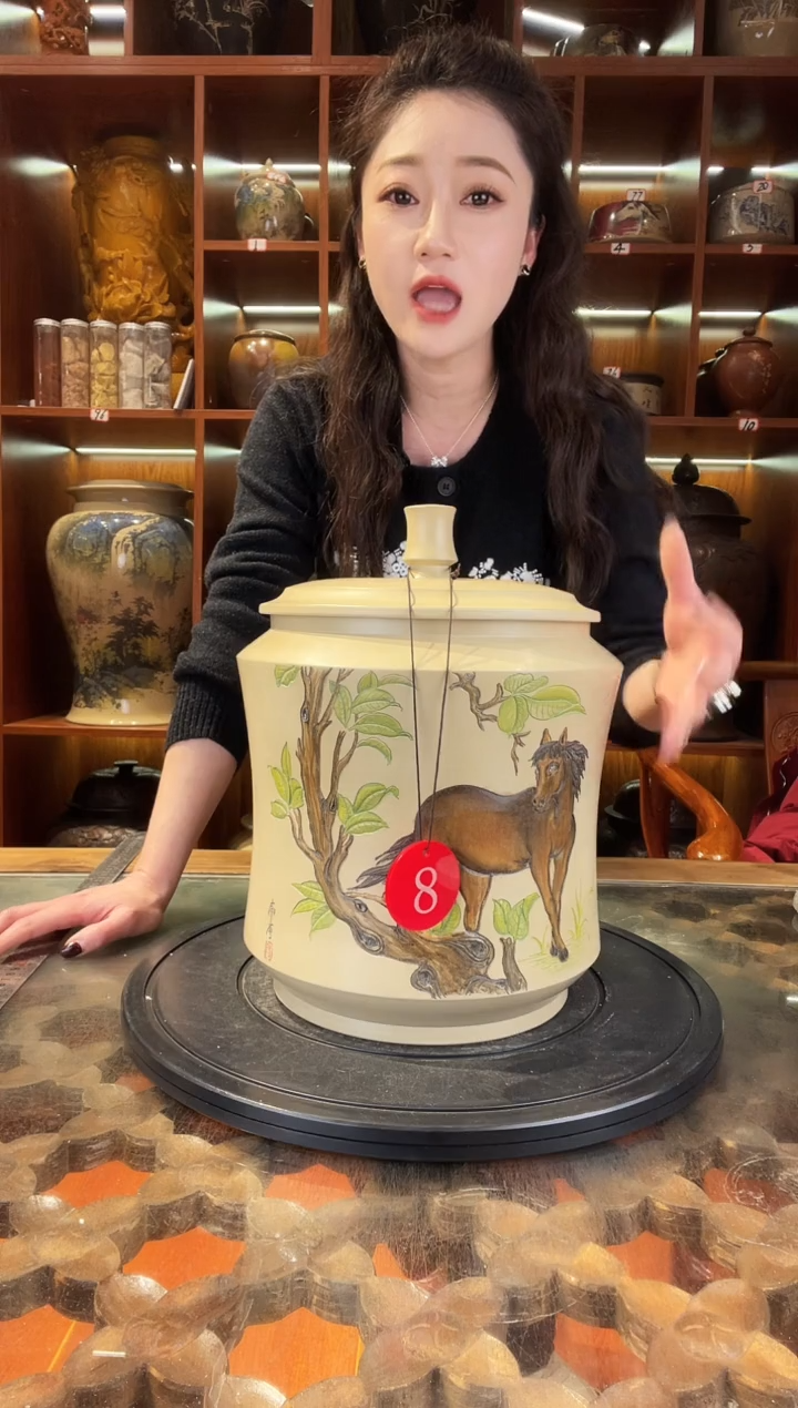 【闪购商品】缸云南建水紫陶白泥缸@8