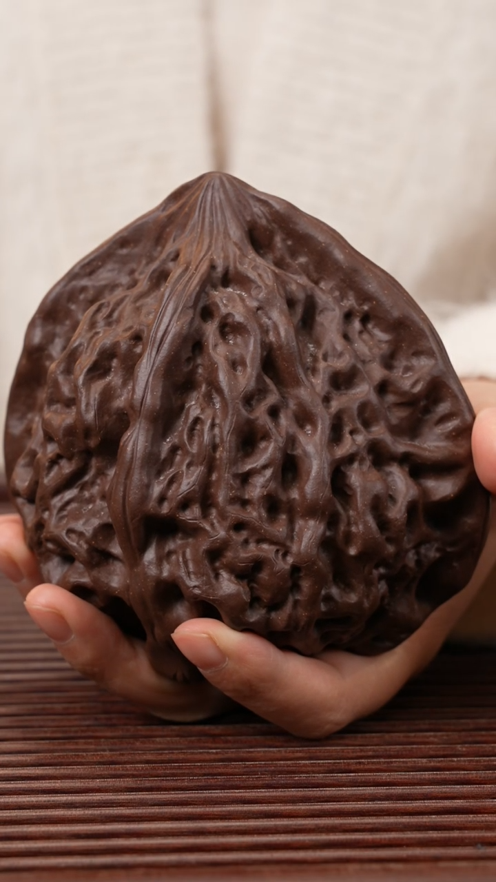 【闪购商品】紫砂茶宠紫泥核桃