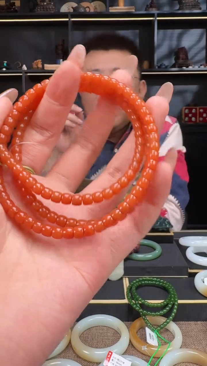 【闪购商品】玛瑙/玉髓0未镶嵌5mm极致108