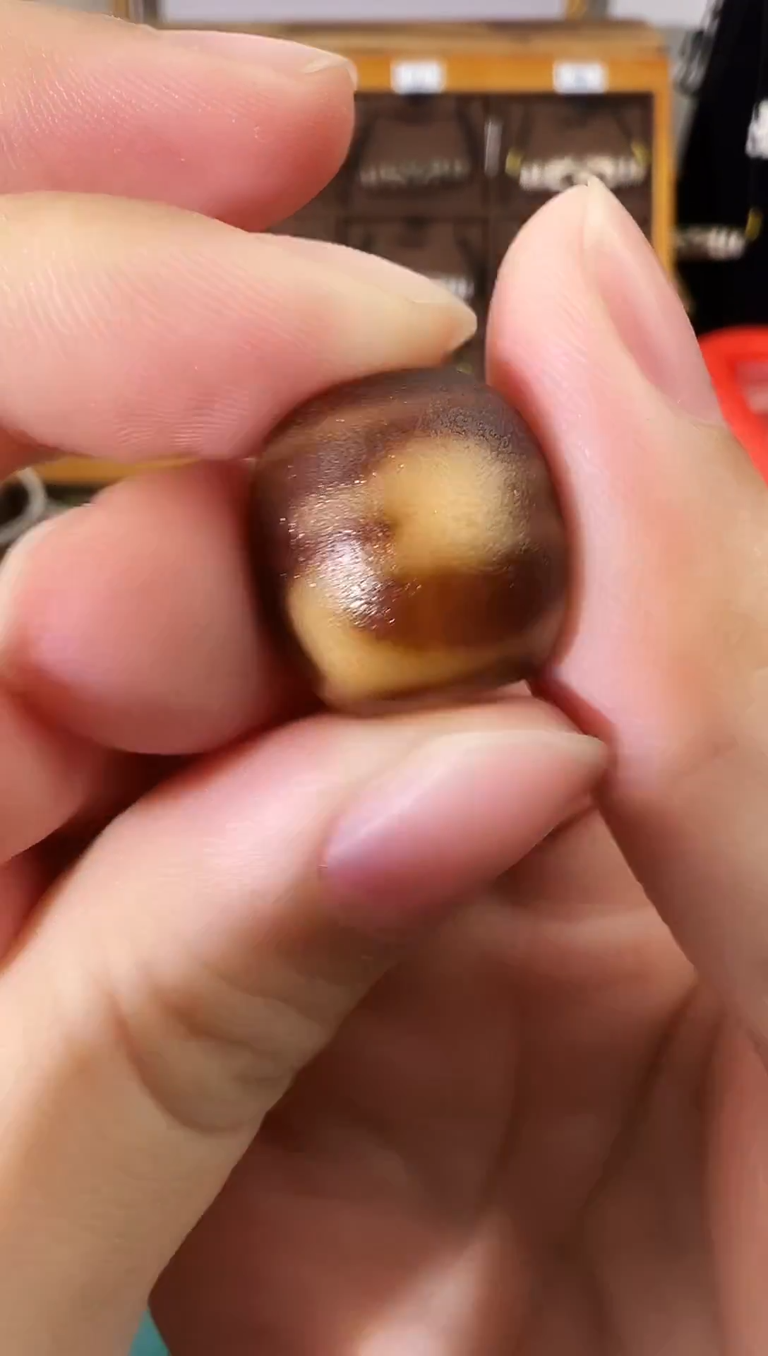 玛瑙/玉髓（覆膜）颈饰未镶嵌17（微瑕随机发货）
