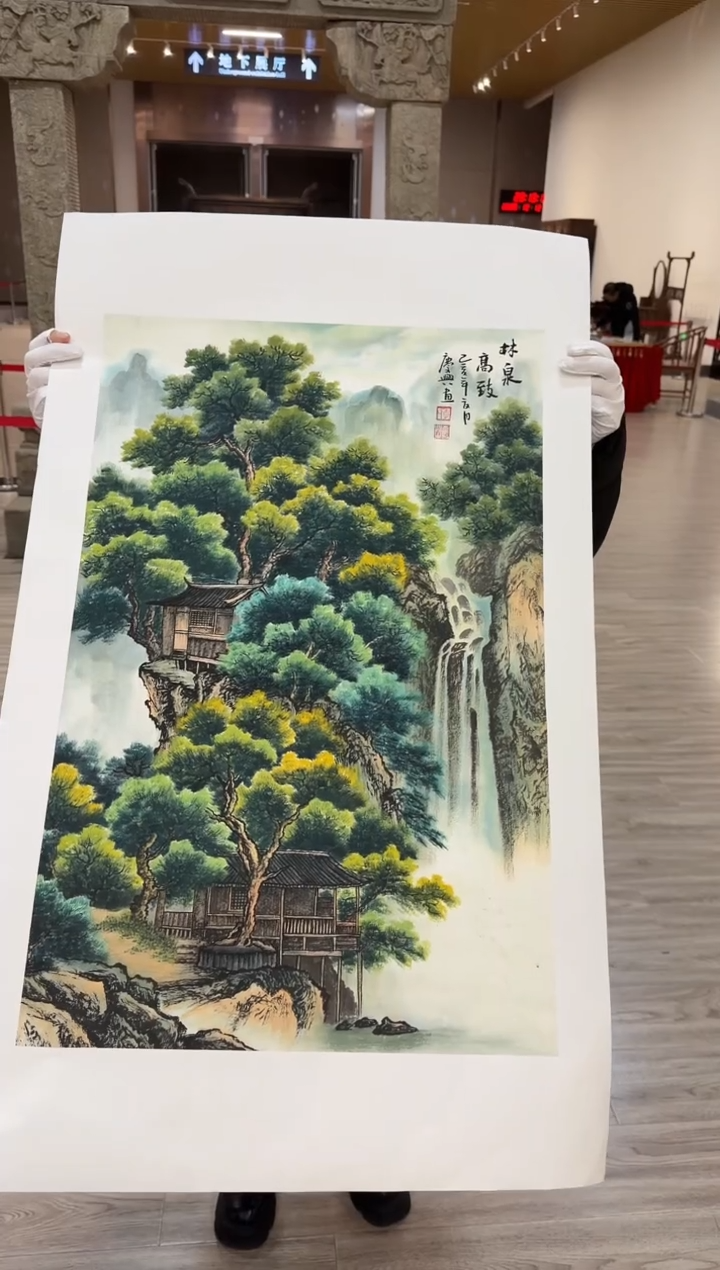 国画14赵隆轩美术馆李庆兴老师作品