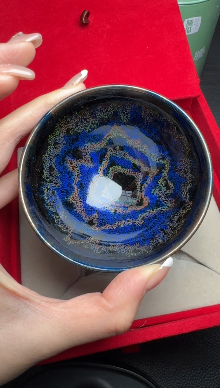 【闪购商品】茶盏蔡炳昆盘龙盏70结缘送虫变茶叶