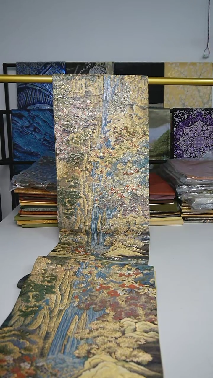【闪购商品】织绣12 六通风景细密织特价