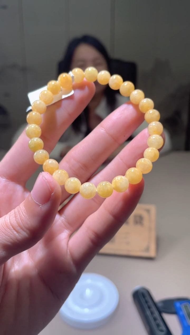 未镶嵌定制翡翠珠串 拍一发一
