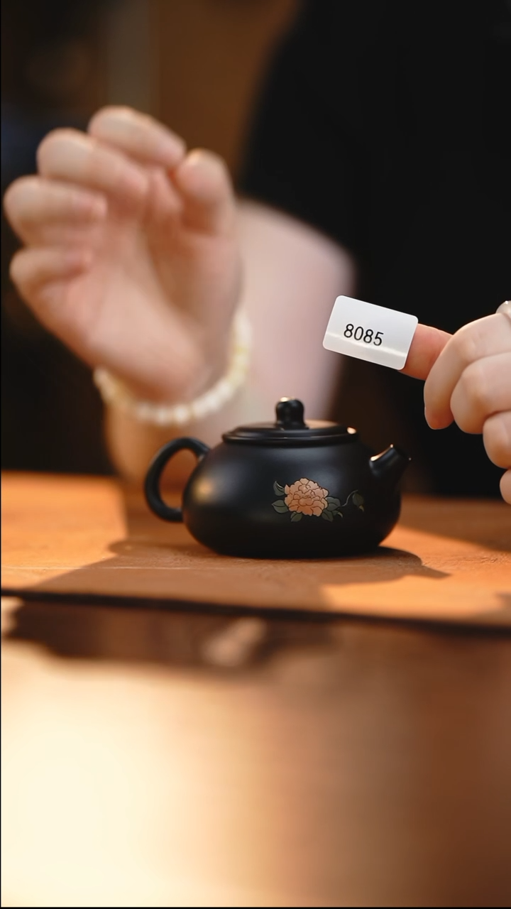 雲梦茶器紫陶茶壶8085