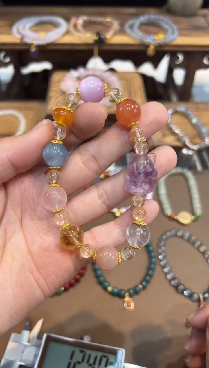 【闪购商品】水晶手绳未镶嵌@@手饰