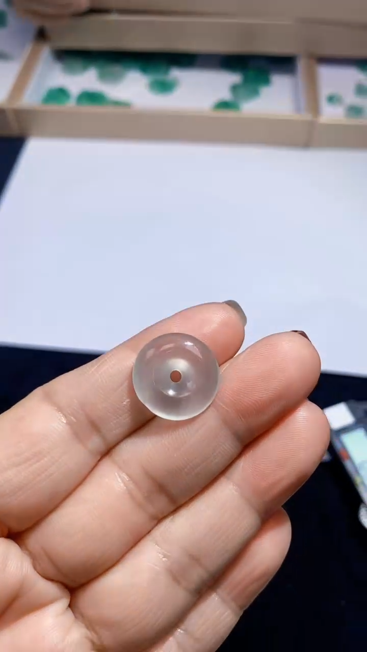 【闪购商品】石英质玉颈饰未镶嵌天然A货非洲翠，石英玉