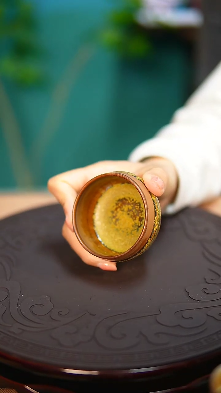 【闪购商品】杯原产地钧尚源钧瓷金玉主人杯