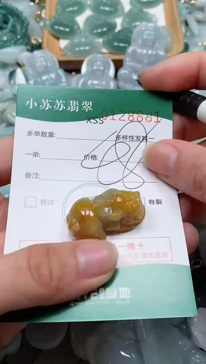 【闪购商品】翡翠颈饰未镶嵌闪购商品0128881