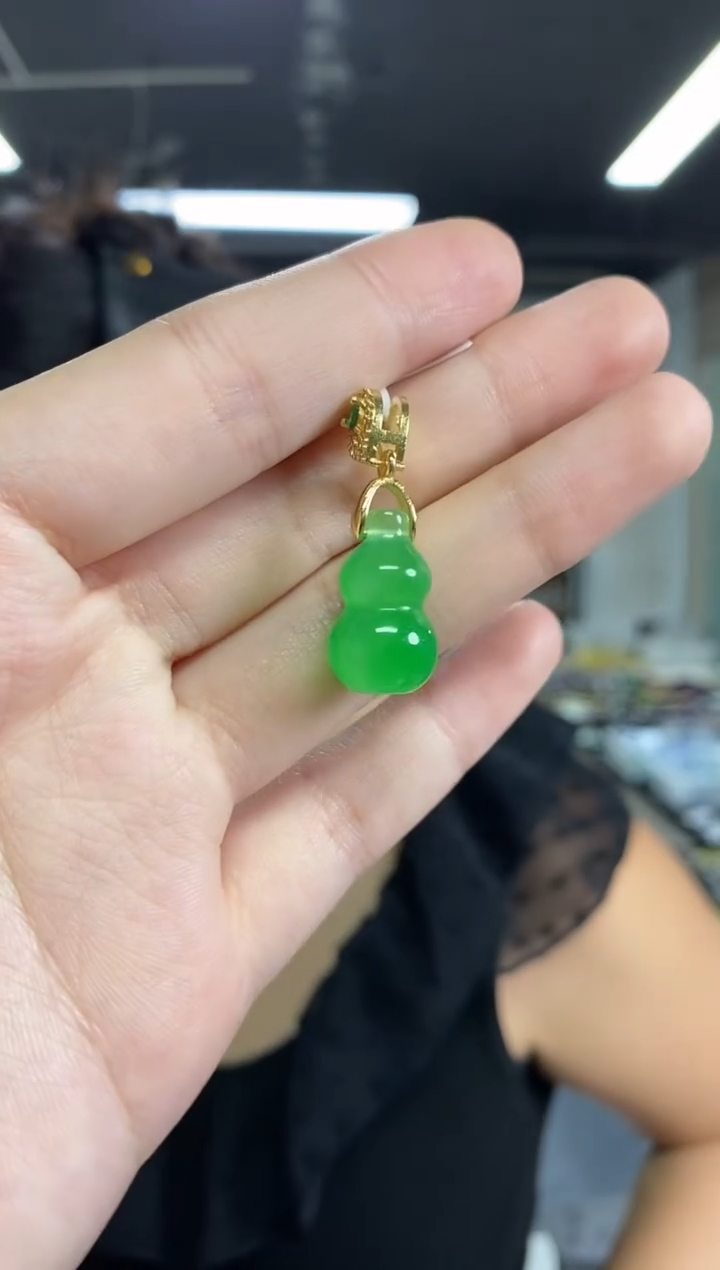 颈饰未镶嵌翡翠闪购链接  多样性发其一颜色微差