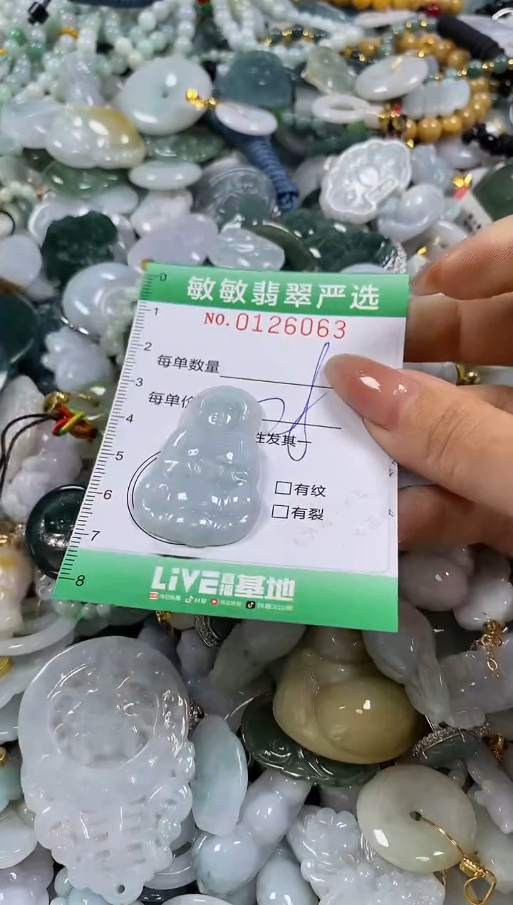 【闪购商品】翡翠颈饰未镶嵌闪购0126063