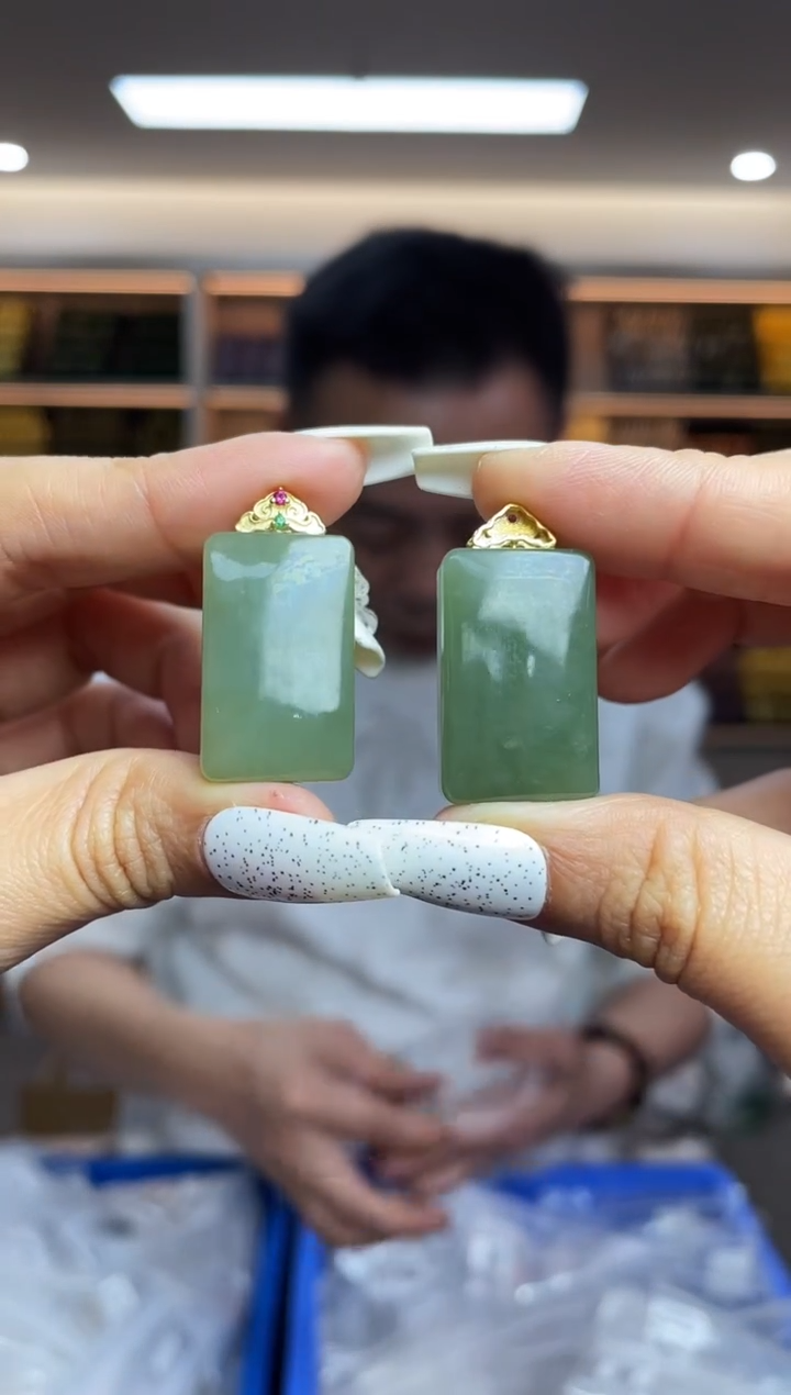 【闪购商品】和田玉·银S925镶嵌多样性发一件