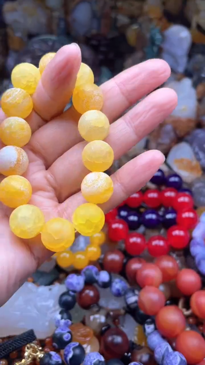 【闪购商品】玛瑙/玉髓颈饰未镶嵌AA