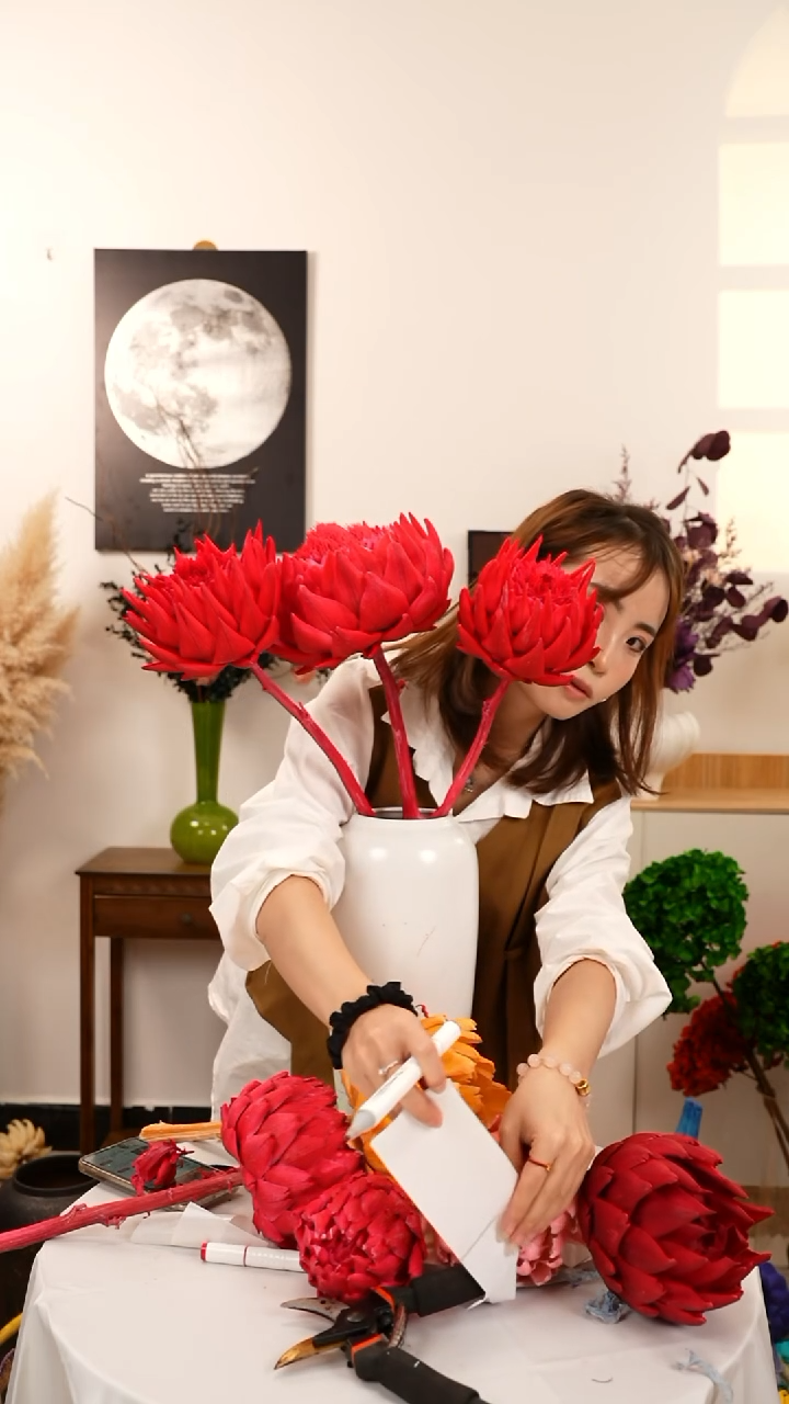 永生花  霸王花  A23