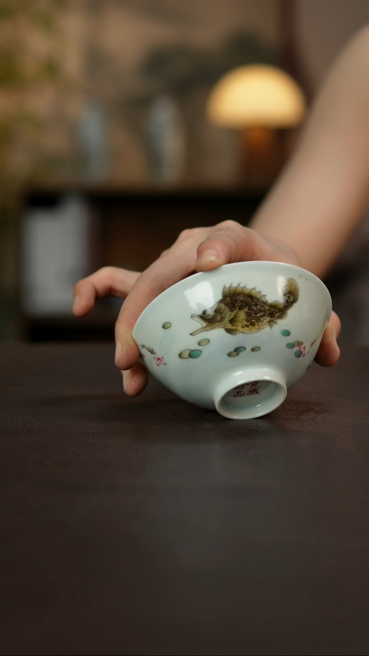 杯景德镇陶瓷杯碗柴烧多人