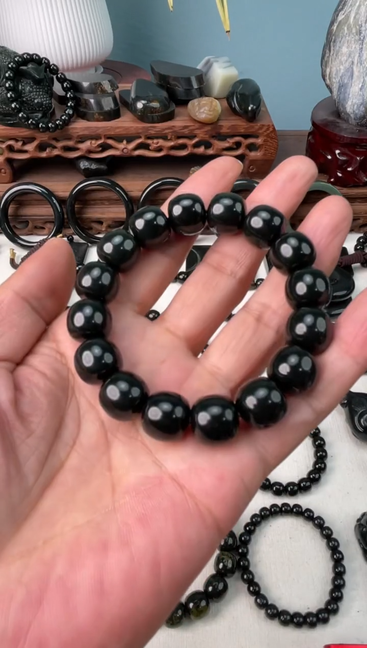 手链未镶嵌和田玉新疆和田玉塔青卡14老型