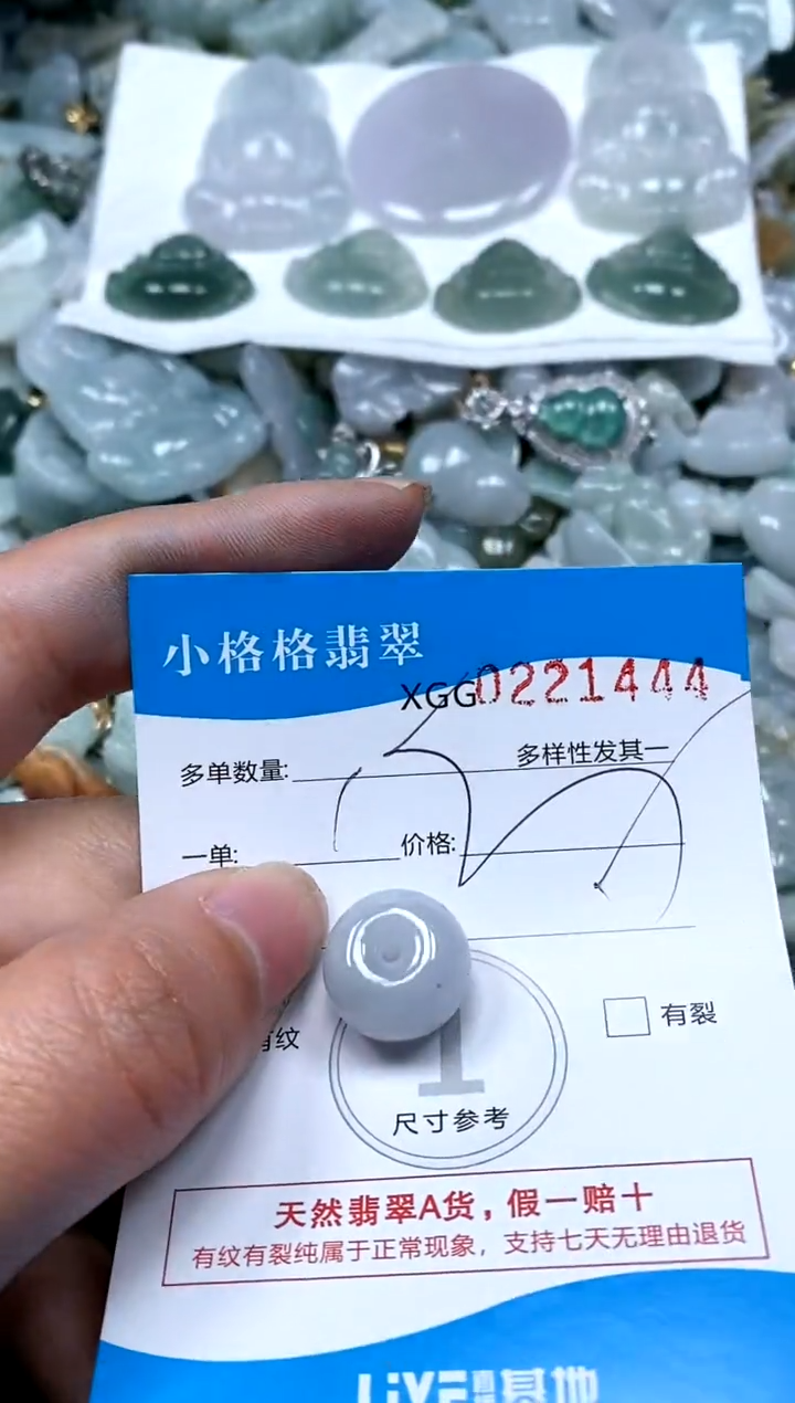 【闪购商品】翡翠颈饰未镶嵌闪购商品0221444