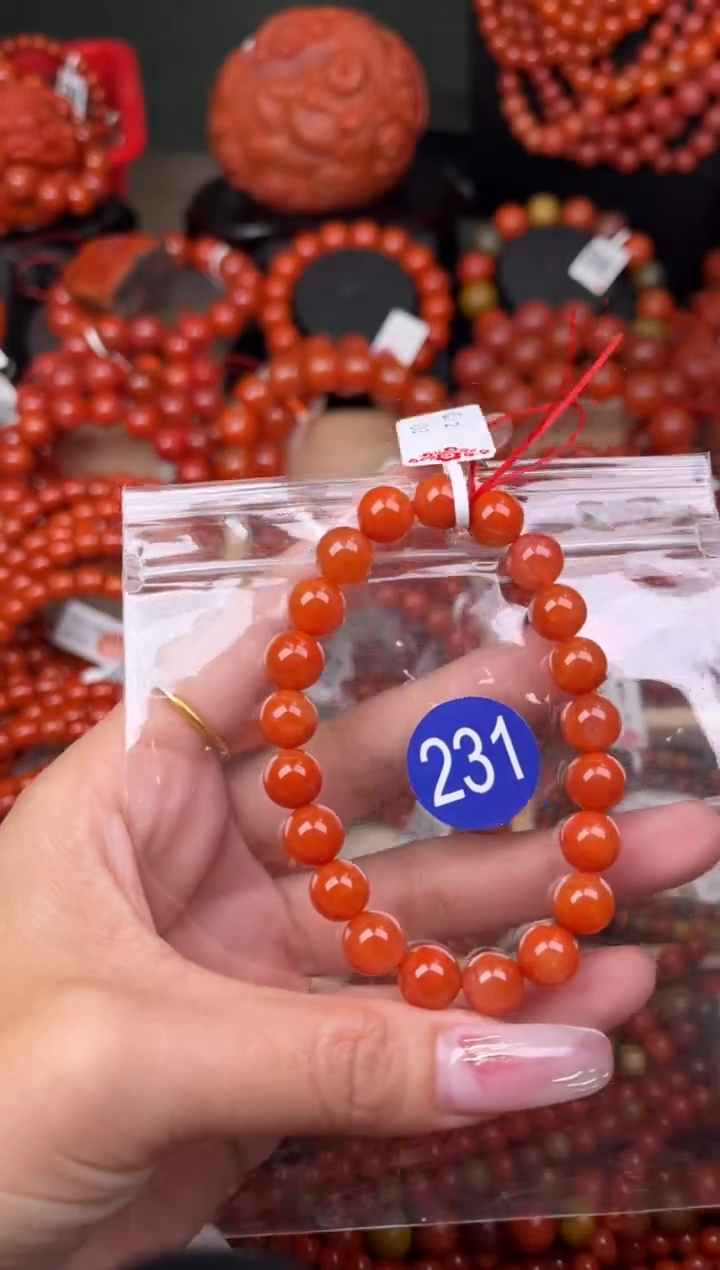 【闪购商品】南红玛瑙珠宝奇石合金231-9+