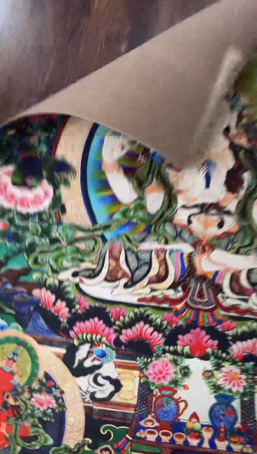 卷轴画晓晓的唐卡tk16